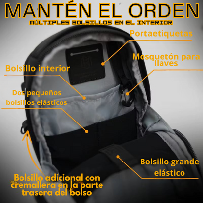 Bolsa de gimnasio magnetica